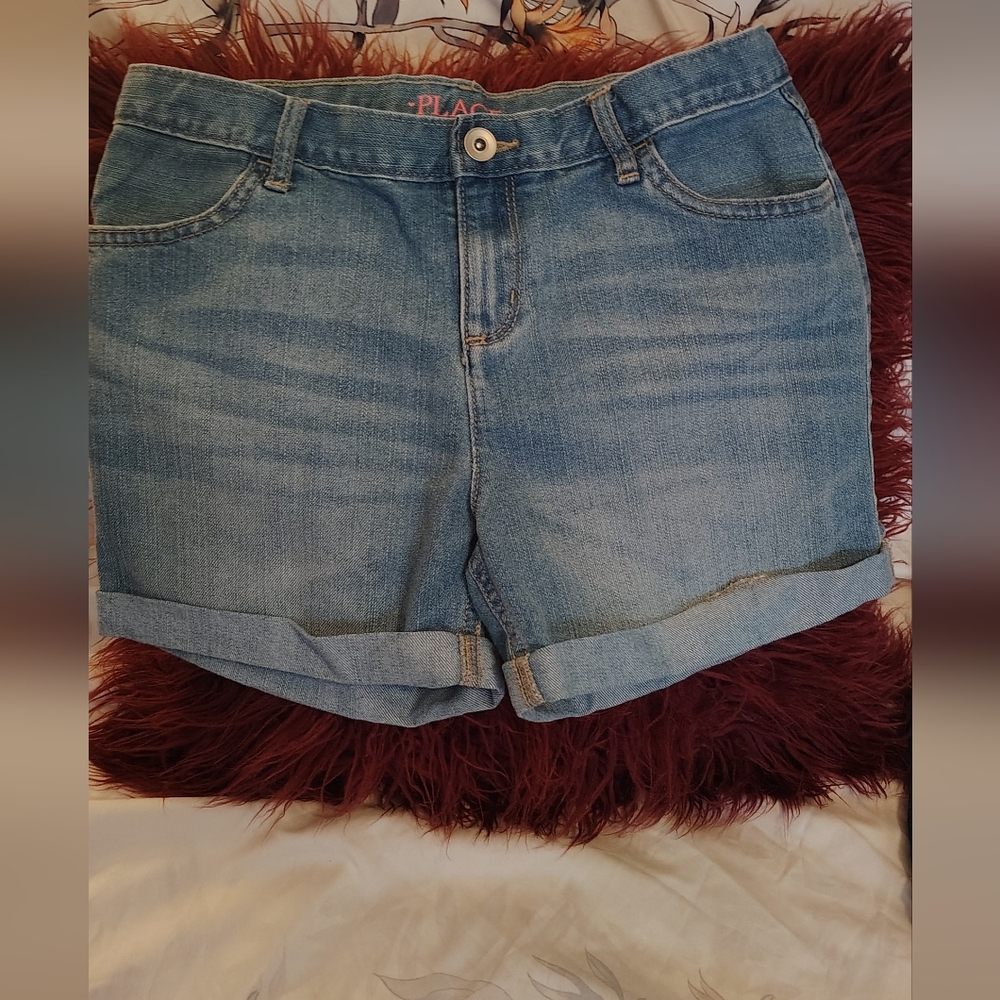 Denim Girls Shorts-Size 14